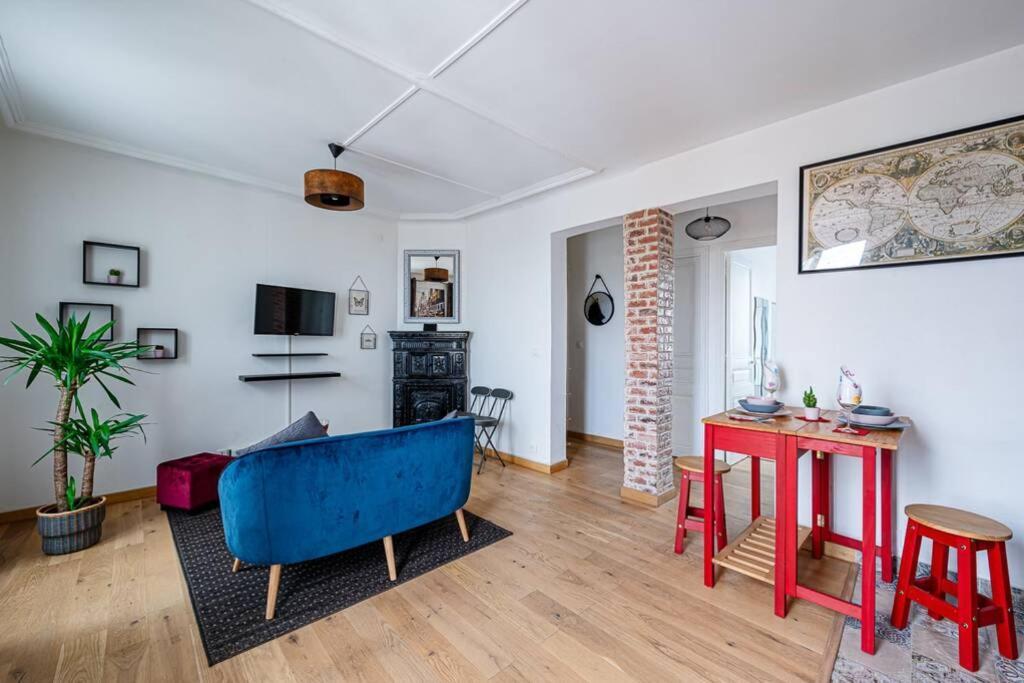 Joli Appartement Lumineux Сент-Уан Экстерьер фото